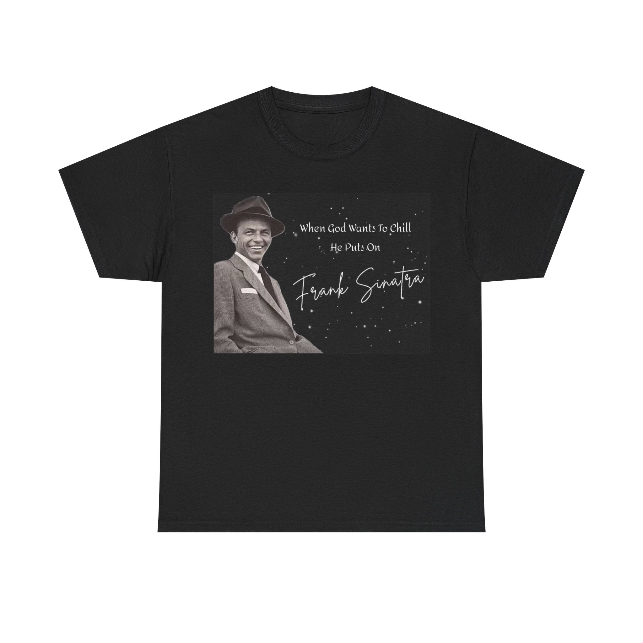 Frank Sinatra Black T Shirt
