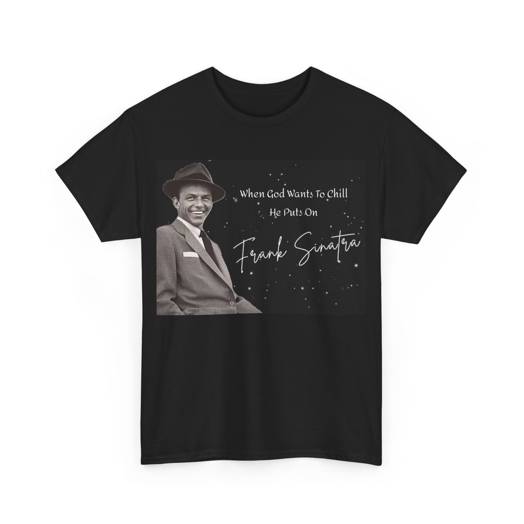 Frank Sinatra Black T Shirt
