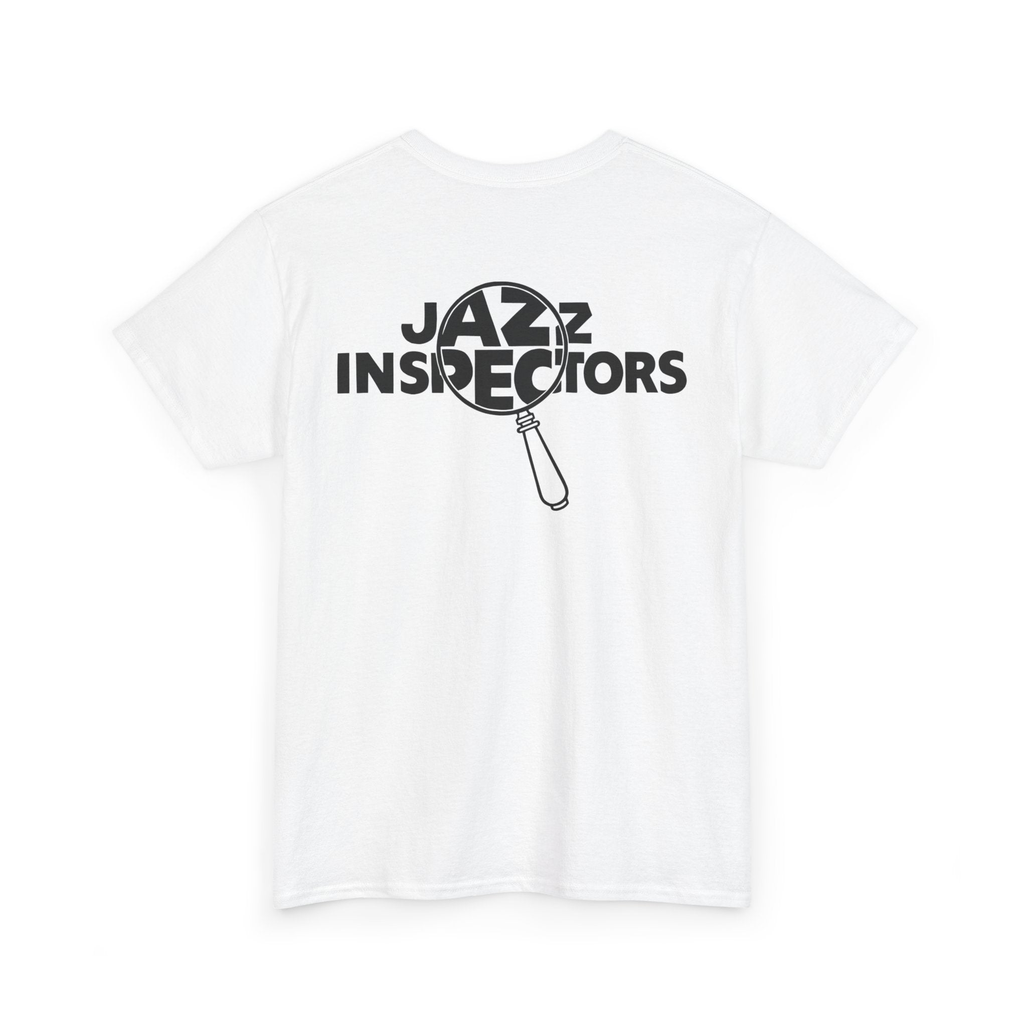 White t-shirt with &