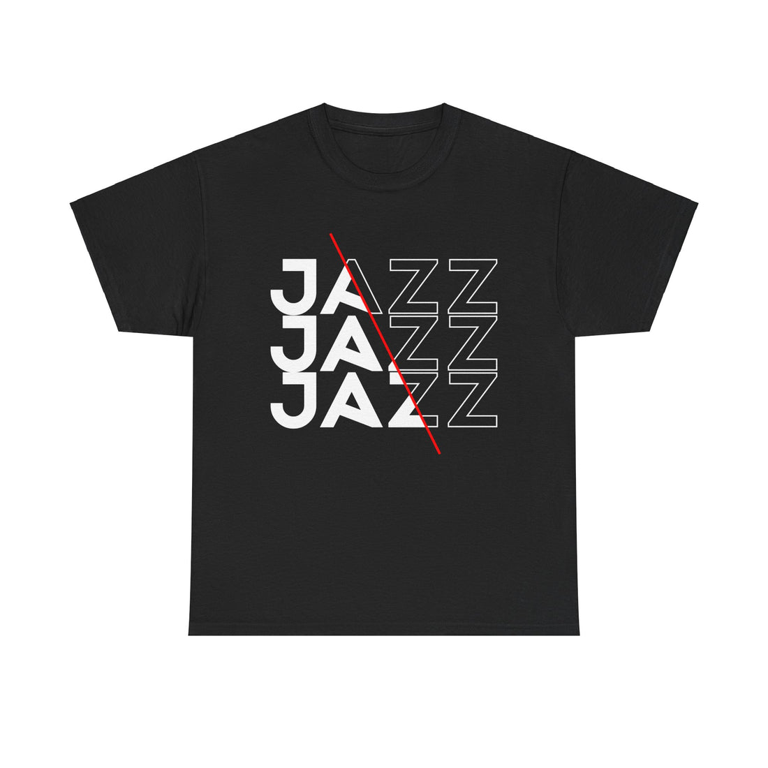 Graphic t-shirt design featuring the word &