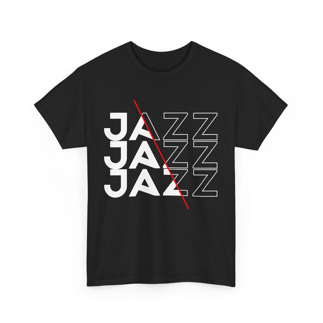 Graphic t-shirt design featuring the word &