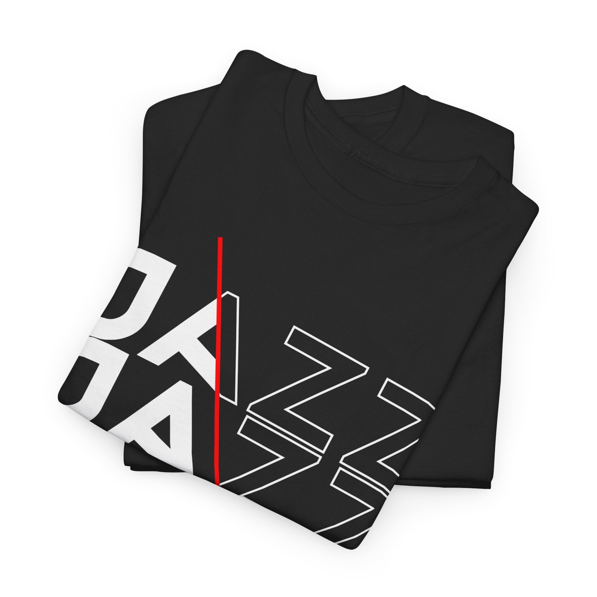 Graphic t-shirt design featuring the word &