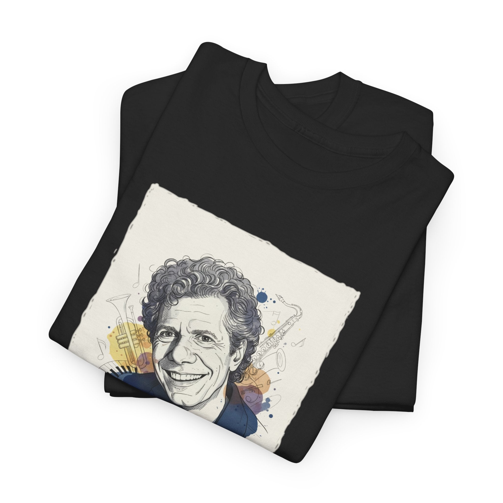 Folded Black Chick Corea Shirt