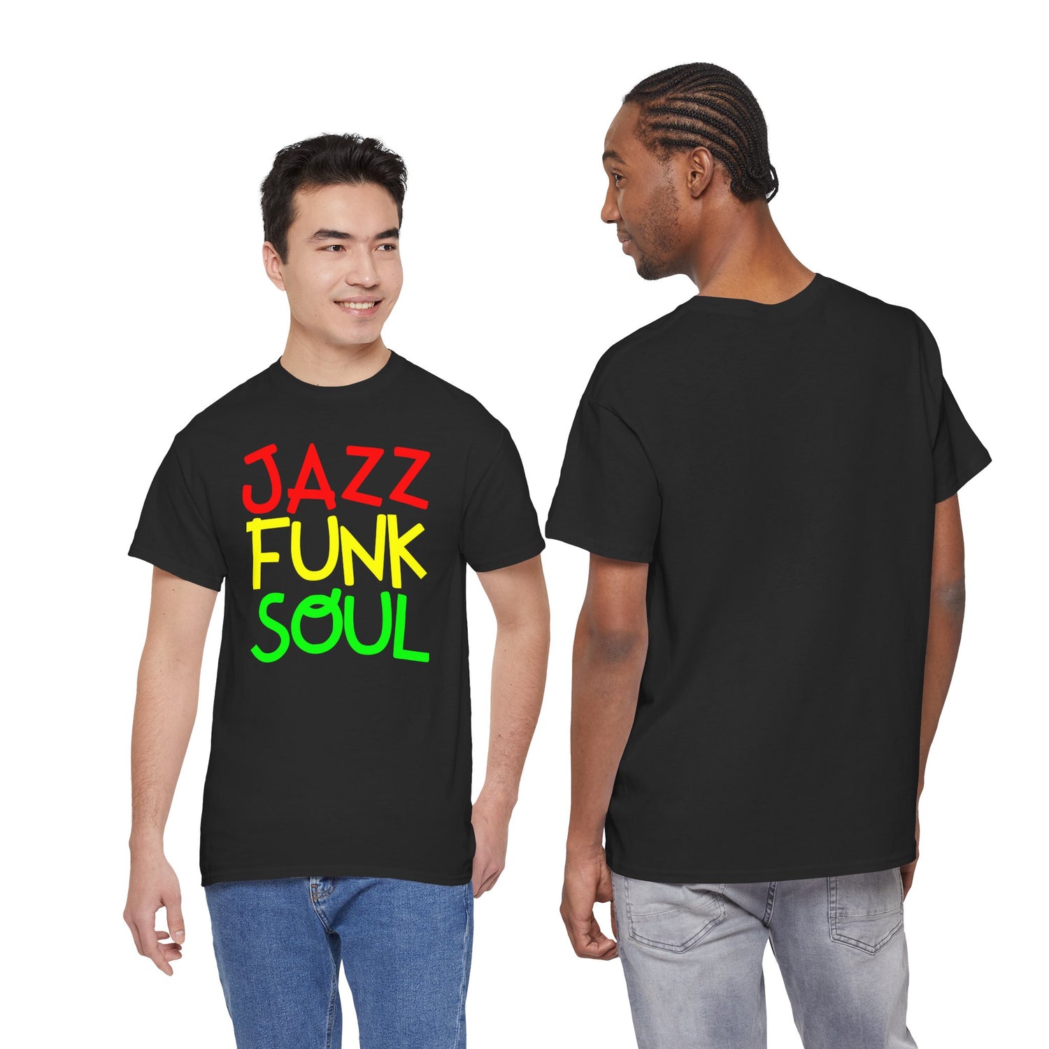 Black t-shirt with &