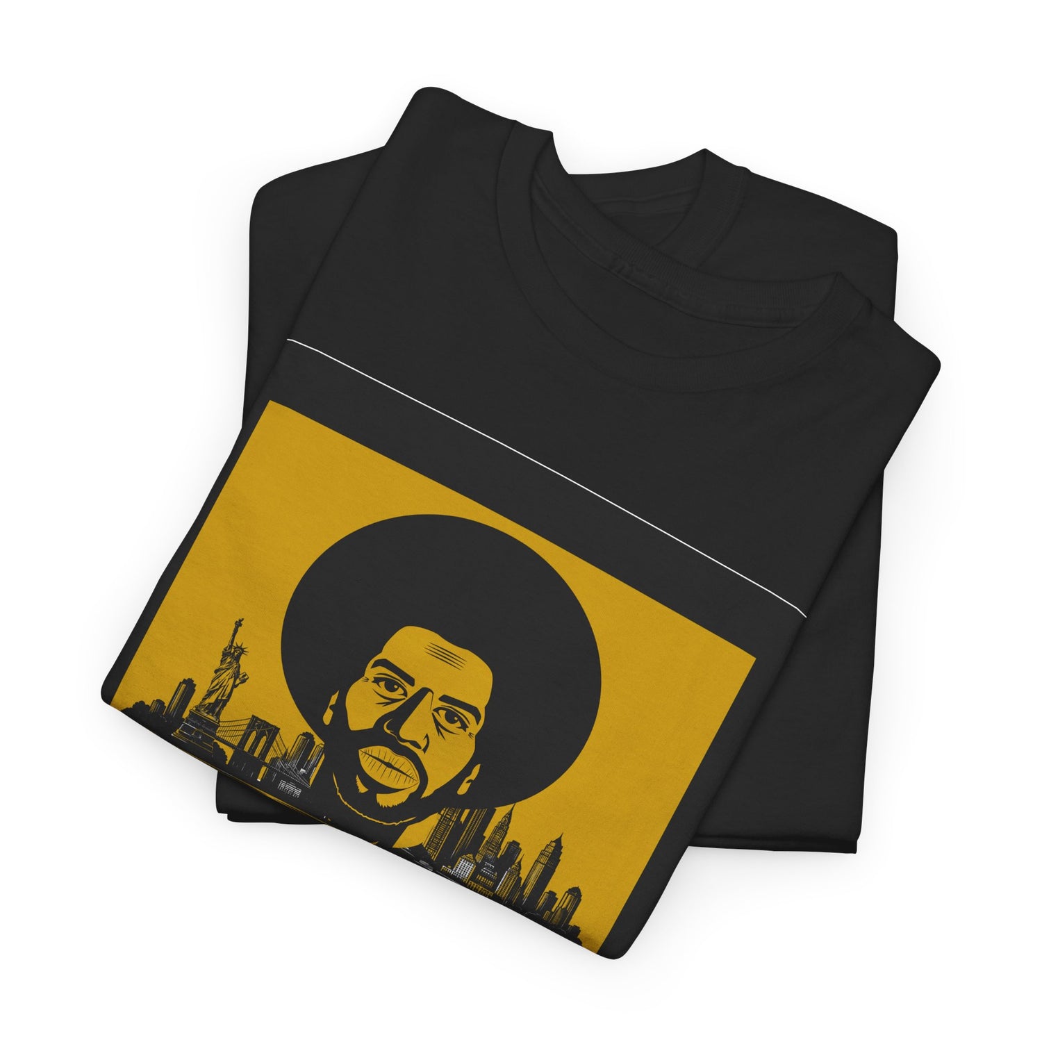 Jazzologist graphic on Black Shirt